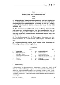 Dokument § 13 Name