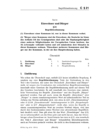 Dokument § 21 Begriffsbestimmung