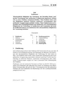 Dokument § 44 Fraktionen