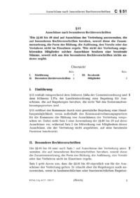 Dokument § 51 Ausschüsse nach besonderen Rechtsvorschriften