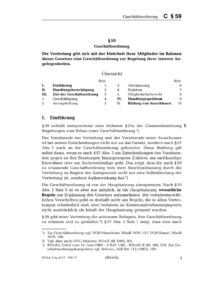 Dokument § 59 Geschäftsordnung