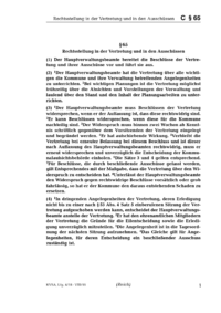 Dokument § 65 Rechtsstellung in der Vertretung und in den Ausschüssen