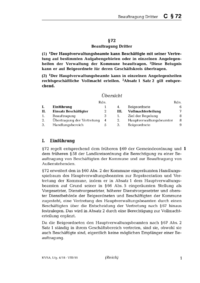 Dokument § 72 Beauftragung Dritter
