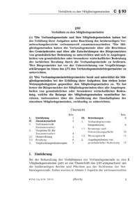 Dokument § 93 Verhältnis zu den Mitgliedsgemeinden