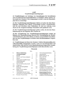 Dokument § 107 Verpflichtungsermächtigungen