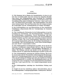 Dokument § 114 Eröffnungsbilanz
