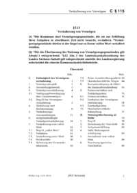 Dokument § 115 Veräußerung von Vermögen