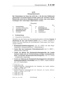 Dokument § 132 Monopolmissbrauch