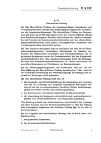 Dokument § 137 Überörtliche Prüfung
