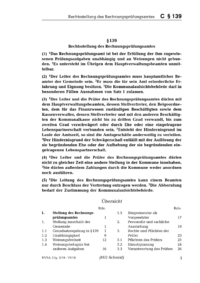 Dokument § 139 Rechtsstellung des Rechnungsprüfungsamtes