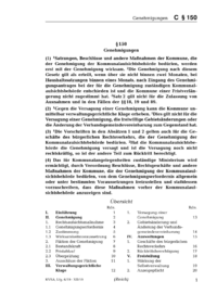 Dokument § 150 Genehmigungen