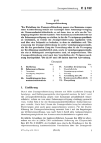 Dokument § 152 Zwangsvollstreckung