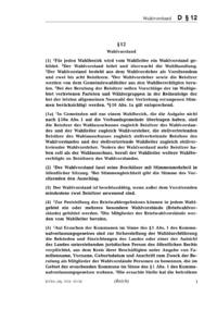 Dokument § 12 Wahlvorstand