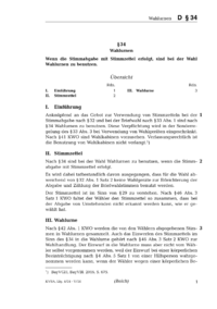 Dokument § 34 Wahlurnen