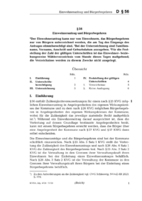 Dokument § 56 Einwohnerantrag und Bürgerbegehren
