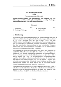 Dokument § 65a Versicherungen an Eides statt