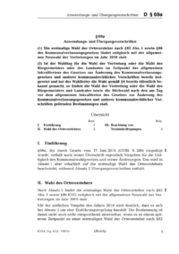 Dokument § 69a Anwendungs- und Übergangsvorschriften