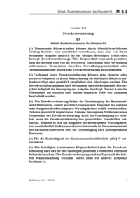 Dokument § 3 Inhalt, Zustandekommen, Rechtsaufsicht