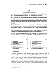 Dokument § 5 Änderung und Auflösung