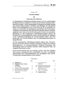 Dokument § 6 Änderung und Auflösung