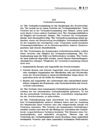 Dokument § 11 Verbandsversammlung