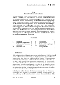Dokument § 12a Bedienstete des Zweckverbandes