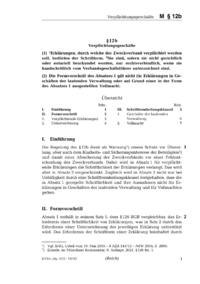 Dokument § 12b Verpflichtungsgeschäfte