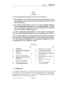 Dokument § 17 Aufsicht