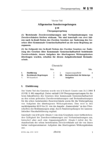 Dokument § 18 Übergangsregelung