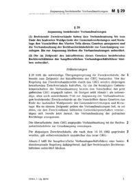 Dokument § 29 Anpassung bestehender Verbandssatzungen