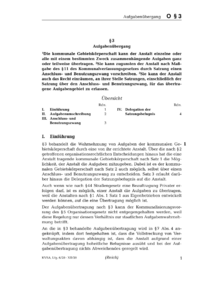 Dokument § 3 Aufgabenübergang