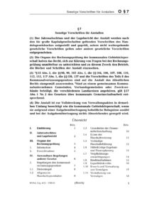 Dokument § 7 Sonstige Vorschriften für Anstalten