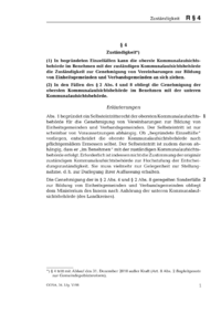 Dokument § 4 Zuständigkeit