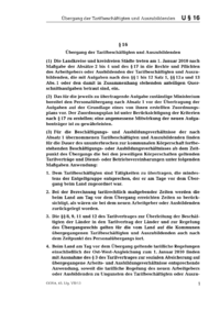 Dokument § 16 Übergang der Tarifbeschäftigten und Auszubildenden