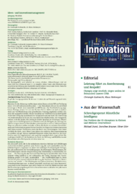 Dokument Inhaltsverzeichnis / Impressum