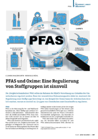 Dokument PFAS und Oxime: Eine Regulierung von Stoffgruppen ist sinnvoll