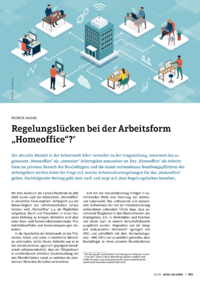 Dokument Regelungslücken bei der Arbeitsform „Homeoffice“?