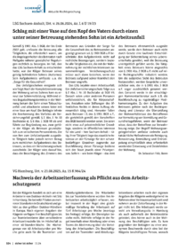 Dokument Aktuelle Rechtsprechung