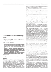 Dokument Abrechnung eines PCR-Tests auf das Coronavirus bei Wahlarztpatienten