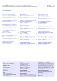 Dokument Inhalt & Impressum