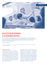 Dokument Kultursensibel unterrichten