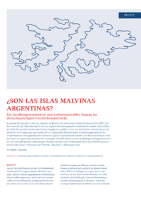 Dokument ¿Son las Islas Malvinas argentinas?