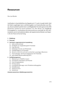 Dokument Ressourcen