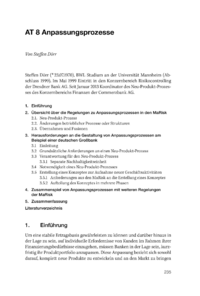 Dokument AT 8 Anpassungsprozesse