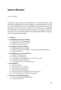 Dokument Interne Revision