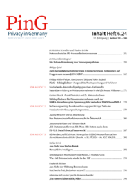 Dokument Inhalt / Impressum