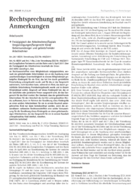Dokument Freizügigkeit der Arbeitnehmer/Soziale Vergünstigungen/Sorgerecht Kind/Gebietsansässiger und gebietsfremder Arbeitnehmer