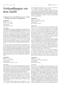 Dokument Zeitraum vom 14.10.2024 bis zum 14.11.2024 mit Bezug zum Sozial- und Arbeitsrecht