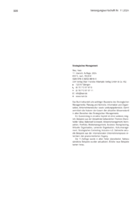 Dokument Strategisches Management