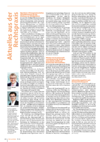 Dokument Aktuelles aus der Rechtspraxis